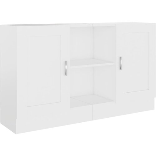 Maison Chic Komoda - Omarica - Miza z predali bela 120x30,5x70 cm iverna plošča, (21673950) Cene
