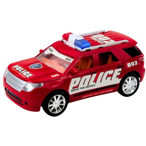  Set terenskog policijskog automobila s vučnim vozilom i patrolnim automobilom Slike