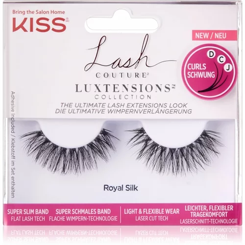 Kiss Lash Couture LuXtensions umetne trepalnice Royal Silk 2 kos