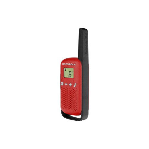 Motorola Walkie Talkie, domet 4 km, 16 kanala - TLKR T42 RD, Crveni Cijene