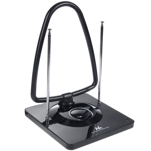 Maclean MCTV-963 High Gain Indoor Aerial Antenna Low Noise Digital Analog Freeview FM DVB Strongt 45dB DVB-T /T2 H.265 HEVC Slike