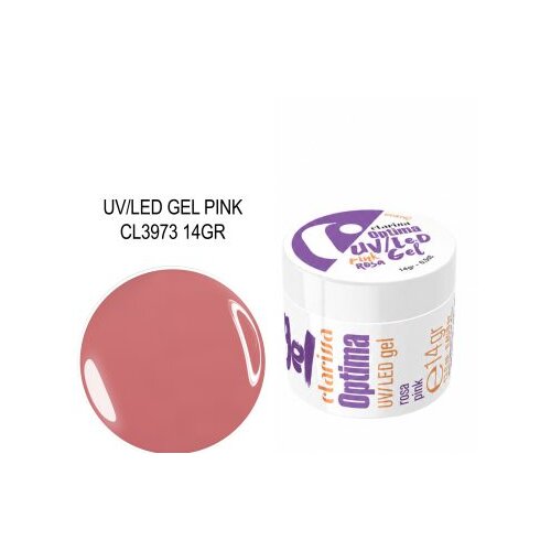  CLARISSA UV/LED OPTIMA GEL PINK 14GR Slike