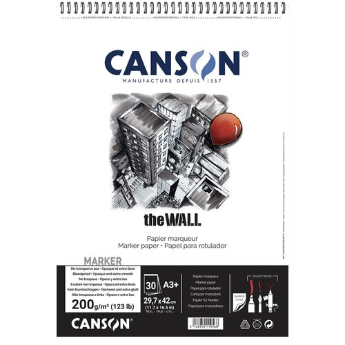 Canson Sp The Wall 43,7 x 29,7 cm 200 g White Skicirka Cene
