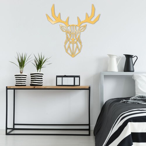 Wallity zidna dekoracija Deer2 metal decor gold Cene