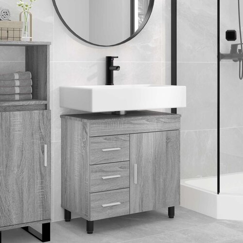  Toaletna jedinica Siva Sonoma 60 x 35 x 60 cm Konstruirano drvo Cijene
