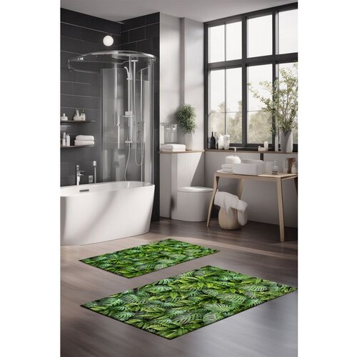  CT-5309 multicolor bathmat set (2 pieces) Cene
