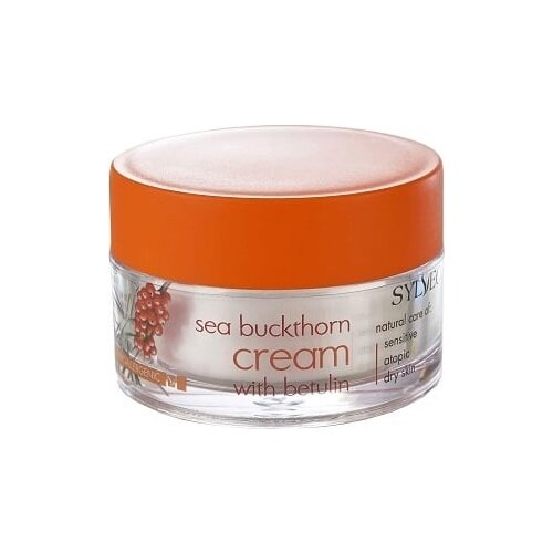 Sylveco sea Buckthorn and Birch Moisturizing Cream with Betulin Slike