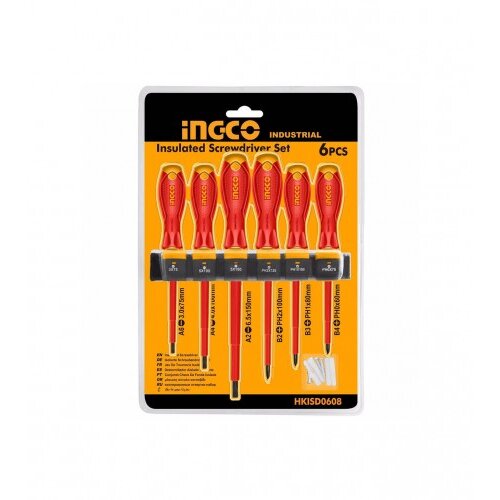 INGCO TOOLS Izvijači električarski set 6/1 HKISD0608 Slike