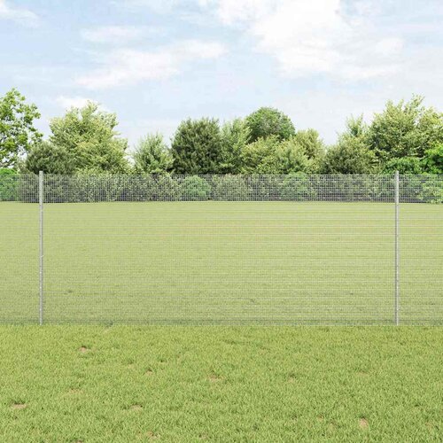  Zavarena žičana ograda s postom 50 x 1 m Vruće pocinčani čelik Cene