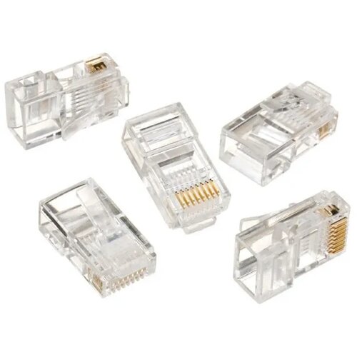 Gembird LC-8P8C-001/10 LAN konektor RJ45 CAT5 10 komada Slike