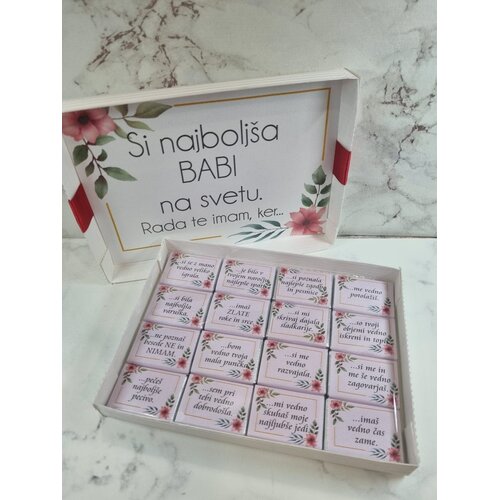  Darilo s čokoladicami BABI ČOKDAR 16 Cene
