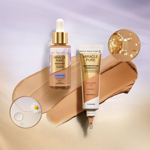 Max Factor Miracle Pure negovalni tekoči puder odtenek 30 ml Slike