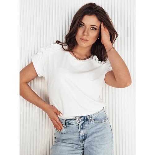 DStreet Women&amp;#039;s boho T-shirt EKOSTIA ecru Slike