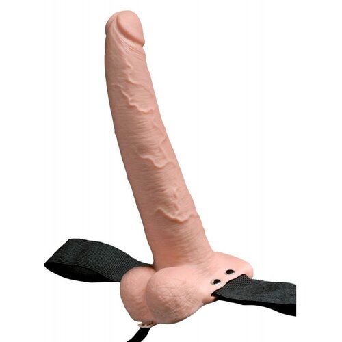 Fetish Fantasy šuplji strap-on sa vibracijom — PVC, 25,4 cm — PIPE339221 Cene