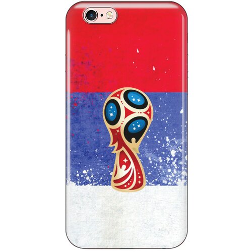 Teracell maska silikonska print skin za iphone 6/6S serbia world cup Slike
