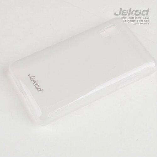 Jekod silikonski ovitek LG Optimus L4 2 E440 prozoren TPU/T + Za&amp;scaron;čitna folija Slike