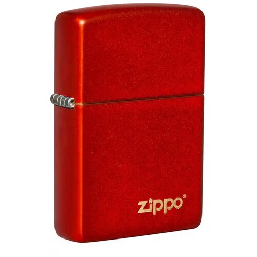 Zippo Upaljač -Metalik Crvena Logo Cene