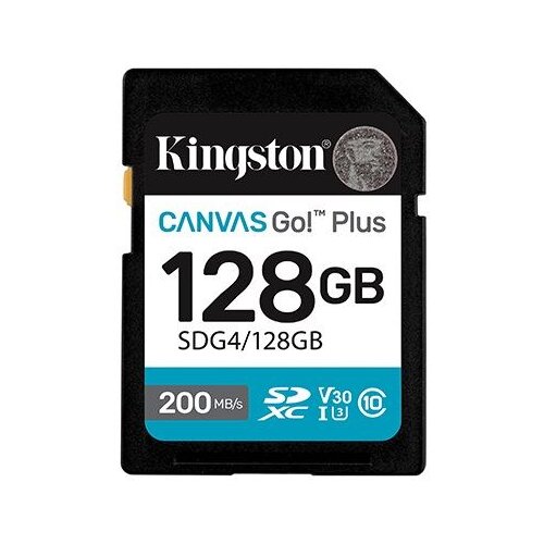 Kingston MEM SD 128GB Canvas Go! Plus SDG4/128GB Slike