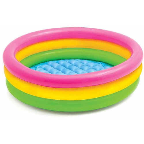 Bestway Napihljivi bazen Intex 3 pisani obroči 86 cm, (22030180) Cene