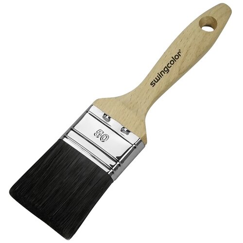 SWINGCOLOR premium Ravni kist za lakove (Širina kista: 40 mm, All-in-one čekinje, Prirodno drvo) Cijene