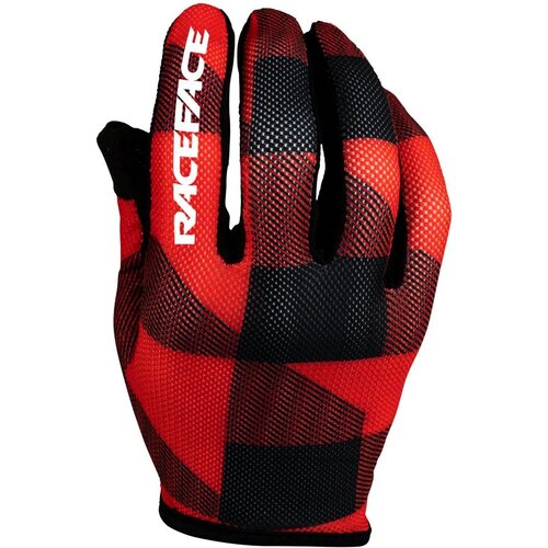 Race Face indy cycling gloves red Slike