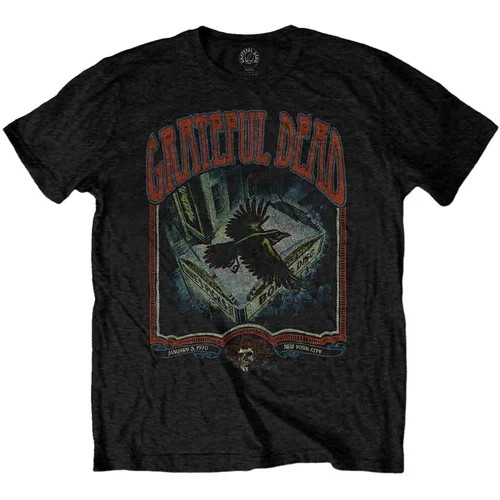 Grateful Dead Majica Vintage Poster Unisex Black M