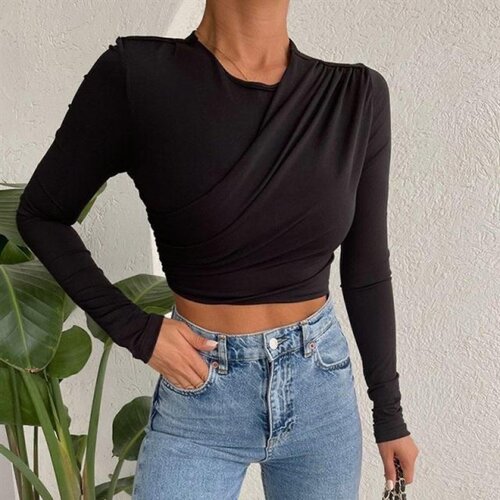 Beloved Willa top črn Cene