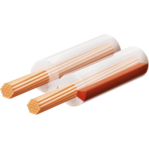 Use Kabel za zvučnike, 2 x 0.50 mm, 100 m, KLS 0.5T, Transparentni Slike