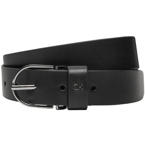 Calvin Klein Jeans Pasovi CK METAL LOOP RND BUCKLE 3.0 K60K612861 Črna Slike