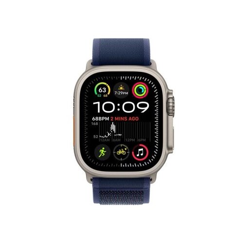 Apple watch Ultra2 v2 cellular 49mm natural titanium case with trail loop Cene