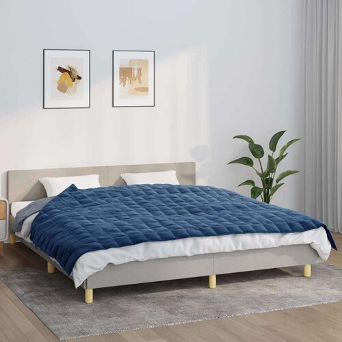  Teška deka plava 155x220 cm 7 kg od tkanine Cijene