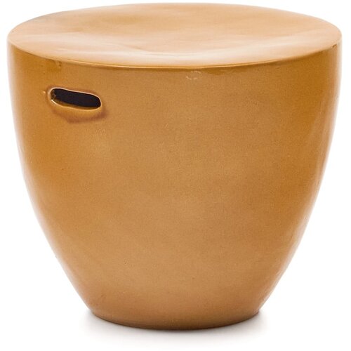 Kave Home Keramična okrogla vrtna mizica &amp;oslash; 46 cm Mesquida &amp;ndash; Slike