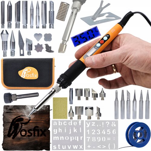 Rosfix KOMPLET ZA PRECIZNO SPAJKANJE ORANGE ROTTWEILER OR60W ELECTRIC S SERIES + 30 LESNIH ELEMENTOV + ORGANIZER (PERESNICA) 265X140X50MM, (21739267) Cene