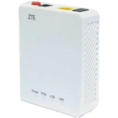 ZTE ONT F601, 1 X APC zeleni konektor Slike