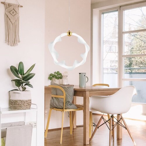 Toolight LED svijetiljka G014-1CP WHITE/GOLD Slike