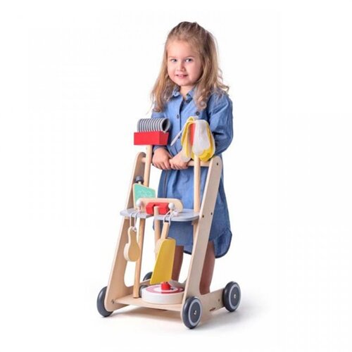 Woodyland Deciji drveni set za ciscenje Cene