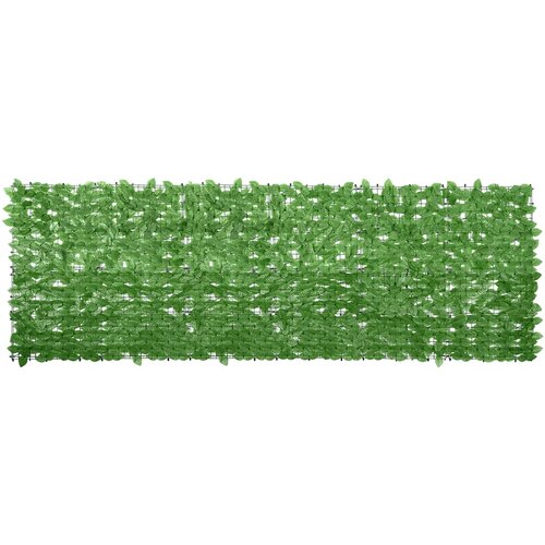Balkonski zastor sa zelenim lišćem 300 x 100 cm Cene