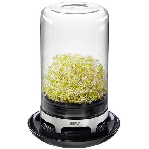 Gefu 18910 jar Acrylonitrile butadiene styrene (ABS), Glass, Silicone, Stainless steel Black Slike
