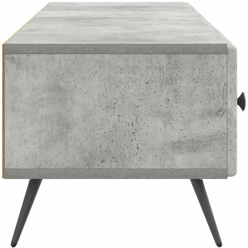  ormar Betonska siva 147 x 34,5 x 30 cm Konstruirano drvo Slike