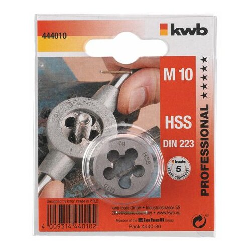 KWB HSS nareznice R25x9 M10 | DIN 352, 1.5 ( 49444010 ) Slike