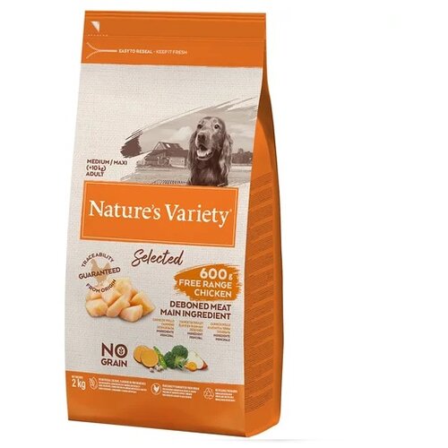 Nature's Variety selected hrana za pse adult medium - chicken 2kg Cene