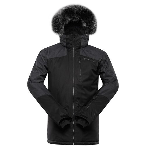 Alpine pro Men's ski jacket with ptx membrane OLAD black Cene