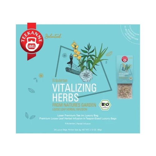 Teekanne Bio Luxury Bag Vitalizing Herbs Cene