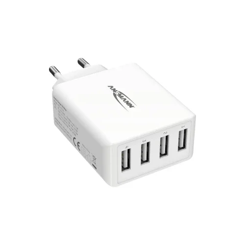 Ansmann Home Charger HC430 4xUSB 3000mA white