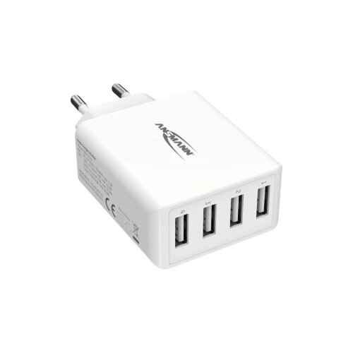 Ansmann HomeCharger HC430 1001-0113 USB punjač utičnica Izlazna struja maks. 6000 mA 4 x ženski konektor USB 2.0 tipa a Cijene