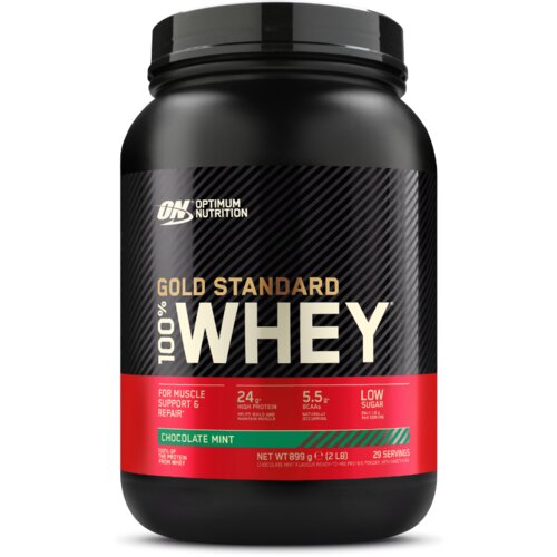 Optimum Nutrition 100% whey gold standard 896 g  čokolada  -  menta Cene