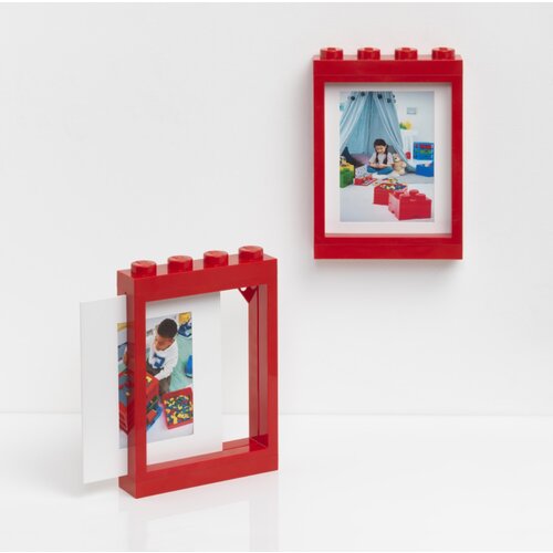 Lego Rdeč okvir za fotografije LEGO®, 19,3 x 4,7 cm Cene