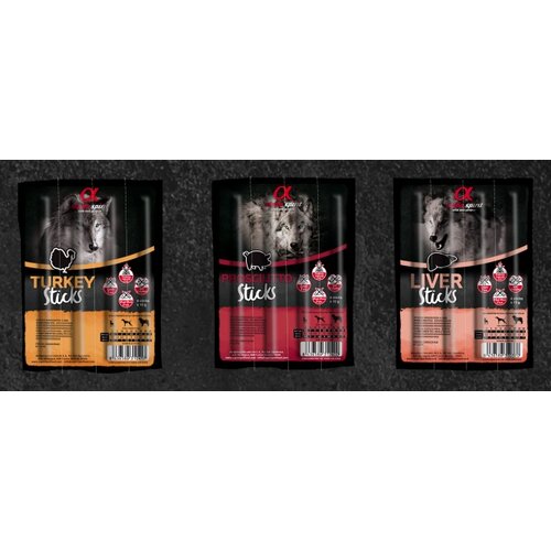 Alpha Spirit poslastica za pse Sticks - Ćuretina 4x10g Cene