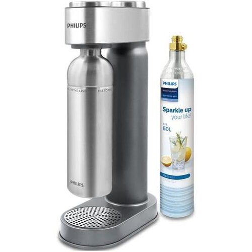 Philips Aparat za pravljenje soda vode, sivi, ADD4901GR/10 - 60l/h, 2l spremnik, LED displej, automatsko isključivanje Cene