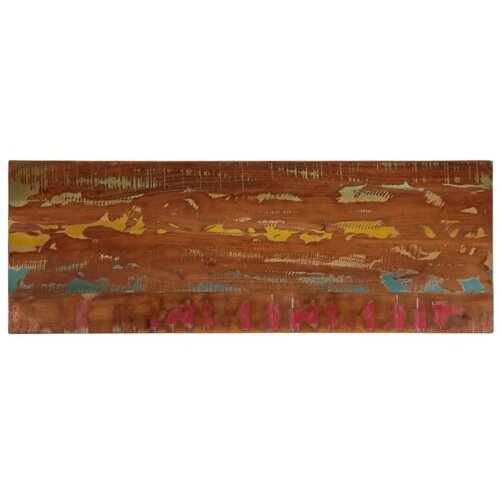 Stolna ploča 140x50x2 5 cm pravokutna masivno obnovljeno drvo - Obnovljeno drvo (vi&scaron;ebojno) 140 x 50 cm 25 mm Cijene